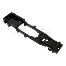 금속 RC 바디 섀시 프레임 키트 액세서리 WPL D12 1/10 RC 자동차 DIY 트럭 자동차 업그레이드 부품에 적합, 03 Black