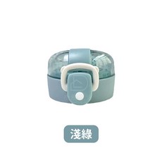 萌熊兒童保溫杯替換吸管蓋組：原裝通用配件，防漏直飲，安全材質, 1個, 萌熊蓋【綠色】