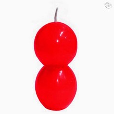 눈사람 양초 빨간 귀여운 파티 생일 크리스마스 선물 소품 데코 캔들 홈파티 기념일, 120개