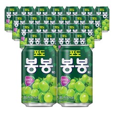 해태 봉봉포도 340ml 24입, 24개