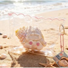 高顏值矽膠海島風情捏捏樂 解壓超軟慢回彈爛泥手感 女孩子玩具, 海島風情繫列【寄居蟹寶寶】, 1個