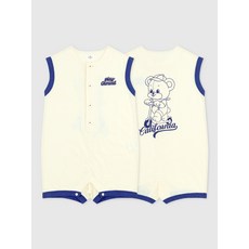 MILKBABY 씽씽베어 롬퍼 유아점프수트 아기우주복