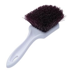 21.6cm (8.5인치) 화이트월/사이드월 타이어 브러시 화이트 나일론 - 화이트 [85-639], 8.5", Black and White