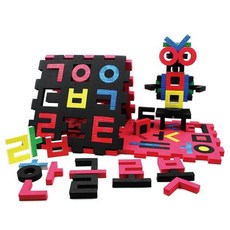 유아 언어학습 글씨표현 한글블럭 낱말카드세트/ 매칭놀이 기초한글 이름쓰기 큰글씨, 211피스, 1세트