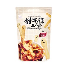 甜不辣兄弟梅粉口味天婦羅洋芋片 酥脆薄片 台灣特色零食, 100g, 1個