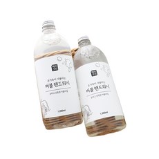 베리크린 버블 핸드워시 손세정제 거품비누 리필 1L x2, 2개