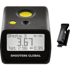 SG Timer GO | 훈련 및 공포탄 사격에 적합한 합리적인 가격의 사격 타이머 뛰어난 배터리 수명 스마트 센서 벨트 퀵 릴리스 블루투스 비디오 녹화 기능이 있는 무, With Pocket Clip