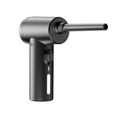 無線強力電動充氣機 50000RPM大功率氣泵 露營充氣床墊/泳圈/船, 黑色, 黑色