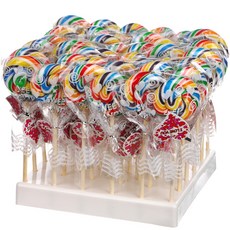 롤리팝막대사탕(소40개) 화이트데이 사탕 캔디 달고나, 40개, 25g