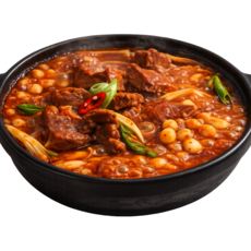 매운 돼지 갈비 갈비찜 갈비용 밀키트 790g, 1개
