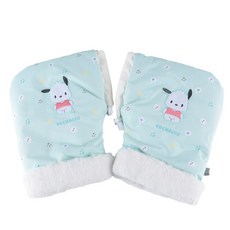 산리오 포차코 어린이 킥보드 자전거 씽씽이 장갑 겨울 라이딩 초등학생 유아 아동용 전동킥보드 퀵보드 핸드워머 방한용품 킥보드용품, 민트, 1개