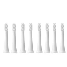 샤오미 T100 음파 전동 칫솔 칫솔모 8개, 8White/One Size, 화이트