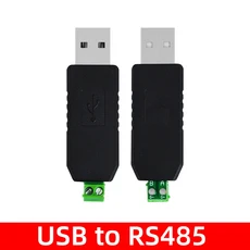 플래티넘 서미스터 RTD 열전대 온도 센서 트랜스미터 RS485 MODUBS 모듈 EGBO PT100 1-10 개, 03 USB TO RS485