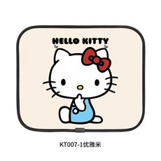 座椅防踢墊Hello Kitty 卡通汽車座椅防踢墊 後背防髒防磨墊 車內 新店優惠, a, 1個