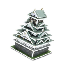 장난감 일본 오사카성 유명건축물 모형 만들기 3D입체퍼즐, 본상품