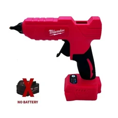 전기 핫멜트 글루건 18V 리튬이온 배터리 DIY 포장 장식용 마키타 호환 도구, [01] NoBattery