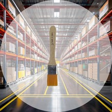 빽붓 3호 브러쉬 유화 솔 바니쉬 배경 기름칠, 빽붓3호