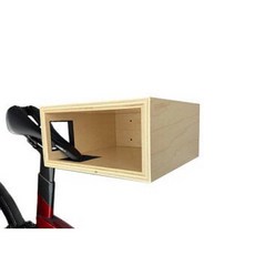 壁掛式腳踏車車架：安全穩固、節省空間的自行車收納方案，適用各種車型, 1個