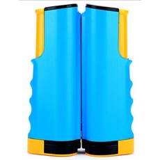 Fittest 攜帶伸縮桌球網 乒乓球網架 桌球網架 伸縮乒乓球網, 1個, 藍