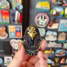 마카오마그넷 마카오기념품 성바울성당 마그네틱 마카오성당 냉장고 세계, BR. 이집트 D 스타일 블루