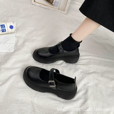 일본풍 교복 구두 스쿨룩 메리제인 유광 무광 JK 통굽 N