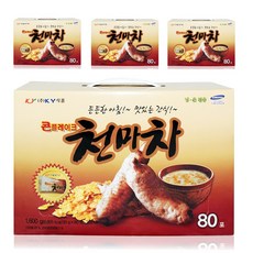 KY식품 콘플레이크 천마차, 20g, 80개입, 4개