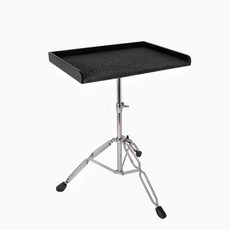 퍼커션 받침대 테이블 트레이 삼각대 거치대 브래킷, 4면 팔레트, 1개