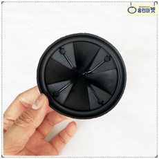 음식물 처리기 싱크대 고무 패킹 85mm 싱크홀 마개 덮개 배수구 뚜껑, 1개