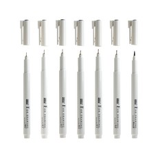 우찌다 마비 4600 드로잉펜 0.02-1.2mm 블랙 낱개, 0.03 블랙