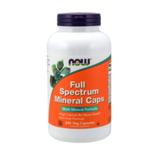 NOW Foods Full Spectrum礦物質膠囊, 240顆, 1罐