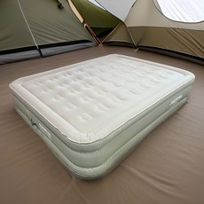 자캠 더블 에어 자충매트 프리미엄 패브릭 6000mAh, Double(150x197x40cm)