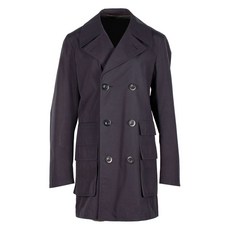 발렌티노 가라바니 중고 더블 브레스티드 울 코트