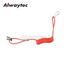 보트 선외 스위치 엔진 모터 끈 YAMAHA 호환 제트 스키 2-425hp 호환 키 알림 로프 테더 긴급 죽이기