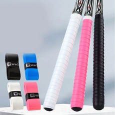 당구 그립 테이프 소프트 땀흡수 미끄럼방지 그립케이스 낚싯대 배드민턴 공용, 레드, 1개