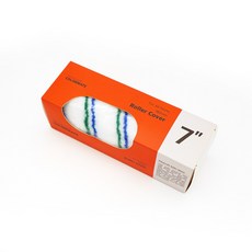 페인트롤러 커버 리필로라 겸용롤러 로라붓 중모 7인치, 5개