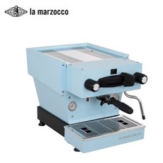 LA MARZOCCO LINEA MINI 單孔半自動咖啡機，110V雙鍋爐，五色可選，好咖餐飲設計, 水藍