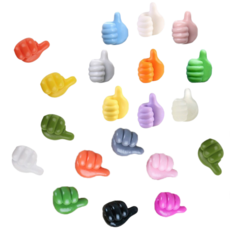 톡! 붙이고 꽉! 잡는 미니 손 캐릭터 후크 전선정리의 센스 있는 한 수, 멀티20개, 1세트