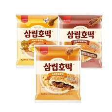 (신) 삼립호떡 마누카 + 단팥크림 + 소보루 꿀호떡, 1세트, 290g