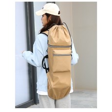 프리다이빙 핀 가방 백팩 더블백 오리발 스케이트 보드 롱보드 오리발숏핀 오리발숏핀 스노쿨링오리발, 카키색