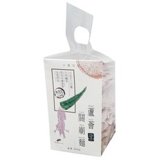 吳獨麵 蘆薈關廟麵-紫地瓜(無醬), 360g, 1個