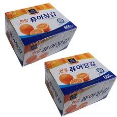 허밍 퓨어위생장갑 크린장갑 퓨어장갑, 2개, 600개