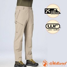 【荒野 WildLand】男 彈性防潑貼袋長褲 四季功能褲 OB32306