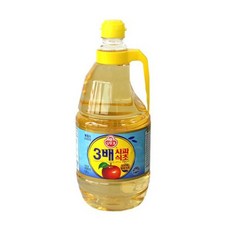 오뚜기 3배 사과식초 1.8L x 6개입, 6개