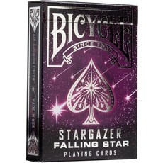 Bicycle 보타니카 플레잉 카드 화이트, 폴링 스타