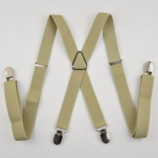 스트랩 Y자형 남녀공용 바지 클립 집게형 정장용 조절식