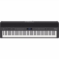 Roland FP-90 BK 黑色 88鍵 數位鋼琴 電鋼琴，專業演奏級別，多種音色選擇，藍牙連接功能, 1個