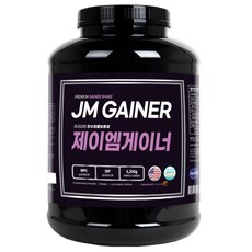 JM 게이너 3.2kg 탄수화물 벌크업 칼로리 동물성 식물성 단백질 헬스보충제 프로틴 wpc 유청단백질 가루 건강 선물, 3.5kg, 1개