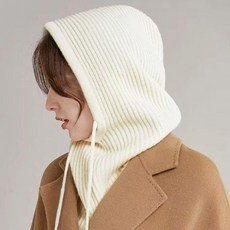 토피얼 골지 바라클 라바 후드 넥워 넥워머 후드넥 남녀 공용 겨울 모자C&amp;C, 1개, 상세페이지 참조