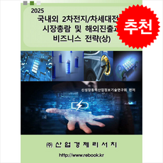 2025 국내외 2차전지/차세대전지 시장총람 및 해외진출과 비즈니스 전략 상 + 쁘띠수첩 증정, 신성장동력산업정보기술연구회, 산업경제리서치