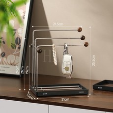 臺灣爆品 瀝水抹布架 廚房用品置物架 檯面收納神器 洗碗布海綿輕奢掛架, 1個, 全新升級【胡桃木|抹布置物架】, 胡桃木